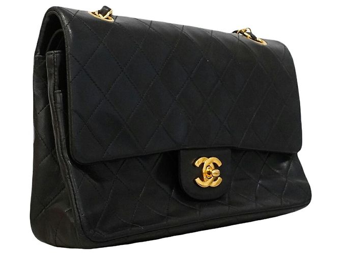 Borsa a tracolla Chanel Matelassé Nero - vista 2