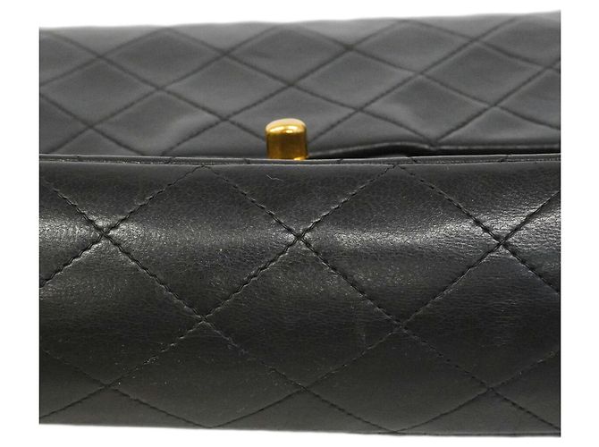 Borsa a tracolla Chanel Matelassé Nero - vista 9