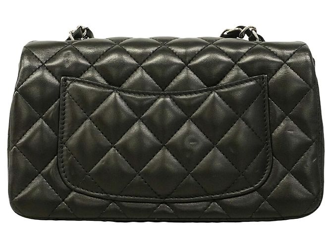 Timeless Borsa a tracolla Chanel Mini Matelassé con catena Nero - vista 12