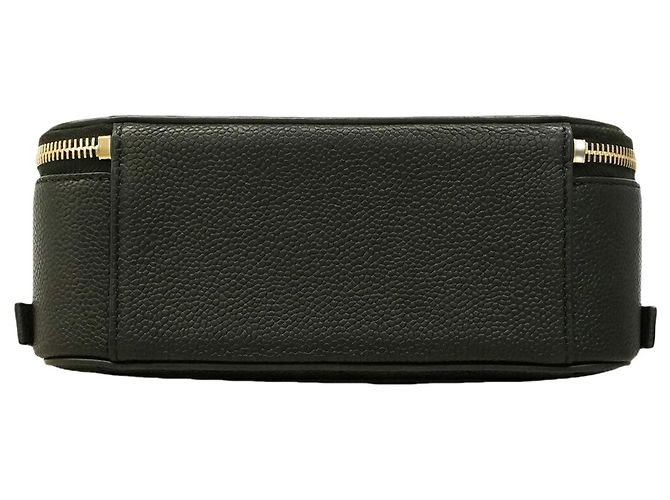 Borsa Vanity Chanel in vitello granulato nero - vista 3