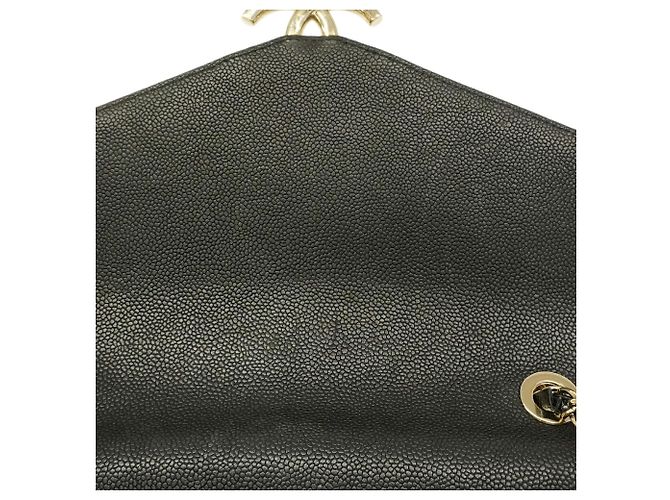 Borsa Chanel Half Coco nera in pelle di vitello Nero - vista 10