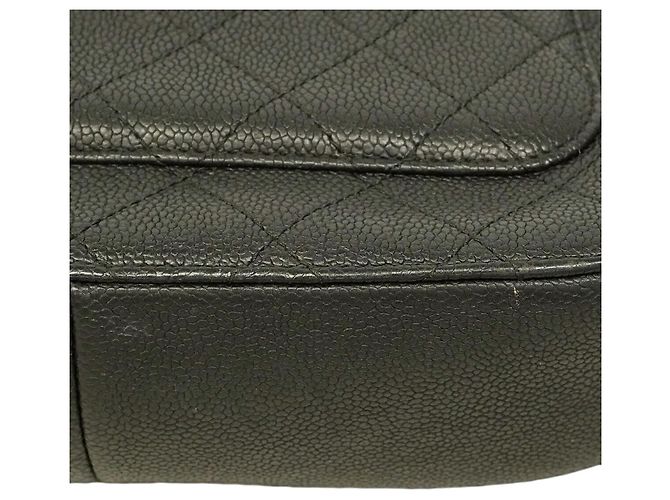 Borsa Chanel Half Coco nera in pelle di vitello Nero - vista 7