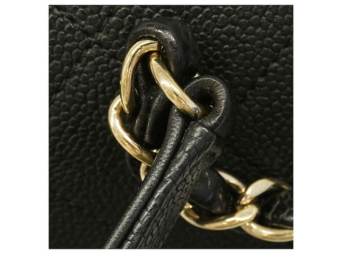 Borsa Chanel Half Coco nera in pelle di vitello Nero - vista 8