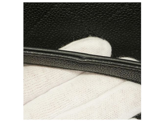 Borsa Chanel Half Coco nera in pelle di vitello Nero - vista 9