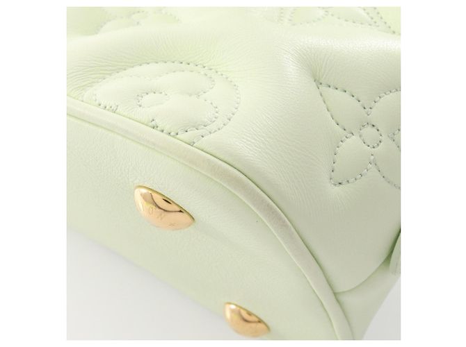 Louis Vuitton Alma Soft BB 2-Way Handtasche Grün - Ansicht 9