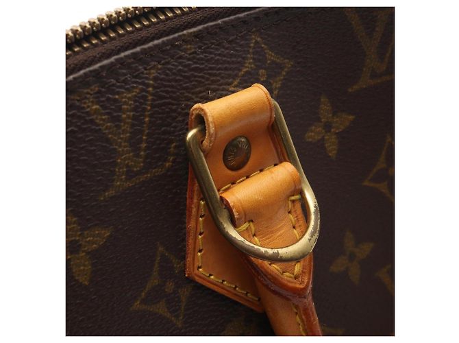 Borsa a mano Louis Vuitton Alma PM Monogram Marrone - vista 13