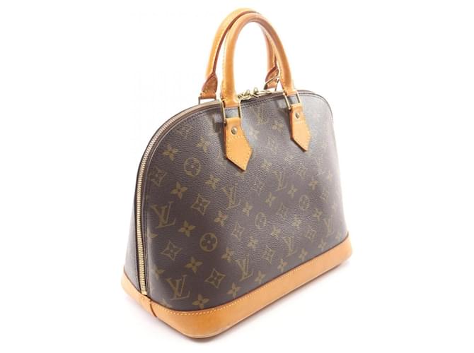 Borsa a mano Louis Vuitton Alma PM Monogram Marrone - vista 2