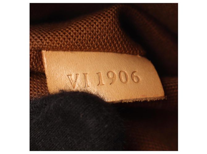 Borsa a mano Louis Vuitton Alma PM Monogram Marrone - vista 5