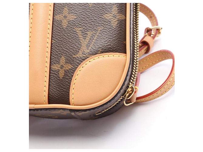 Borsa a mano 2-Way Louis Vuitton Valisette Vertical Marrone - vista 6