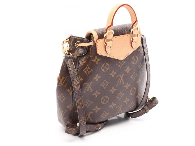 Louis Vuitton Excursion PM Monogram Mochila/Bolso 2-way Castaño - vista 2