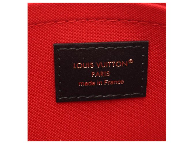 Borsa 2-Way Louis Vuitton OnTheGo EW Chain Monogram Reverse Marrone - vista 4