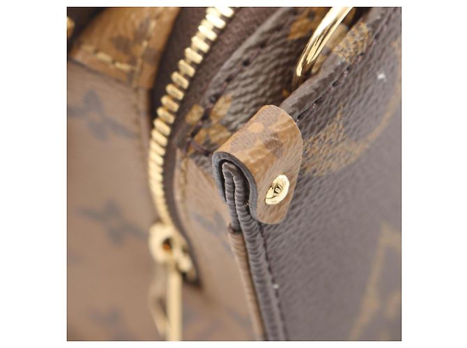 Borsa 2-Way Louis Vuitton OnTheGo EW Chain Monogram Reverse Marrone - vista 6