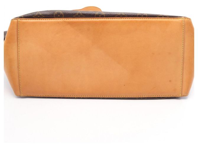 Borsa Cabas Mezzo Monogram Louis Vuitton Marrone - vista 7