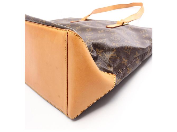 Borsa Cabas Mezzo Monogram Louis Vuitton Marrone - vista 8