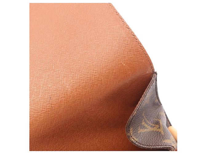 Borsa a tracolla Louis Vuitton Cartouchiere MM Monogram Marrone - vista 6