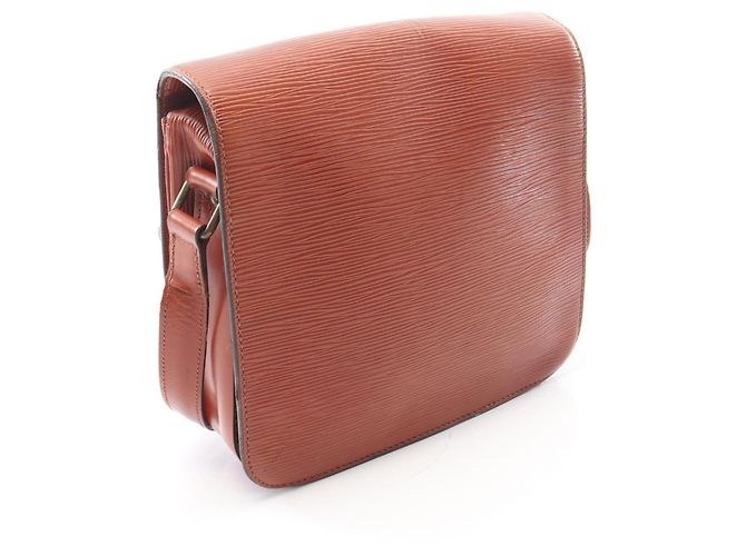 Borsa Louis Vuitton Cartouchiere Epi Kenya Brown Marrone - vista 2