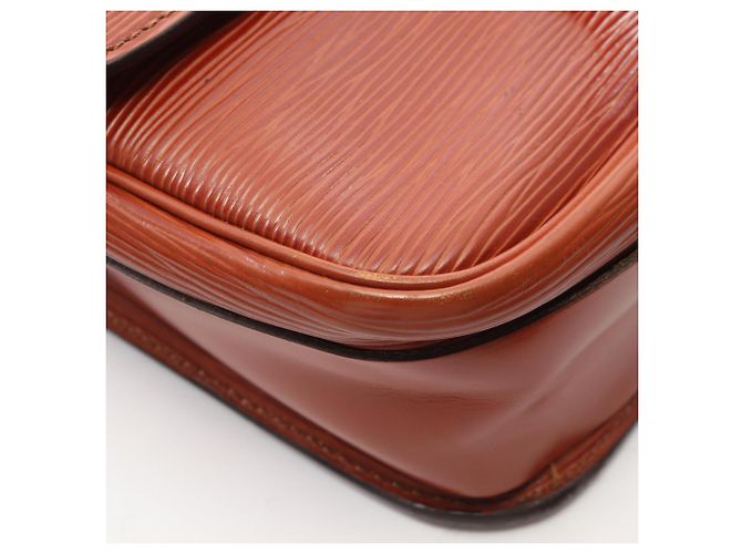 Borsa Louis Vuitton Cartouchiere Epi Kenya Brown Marrone - vista 6