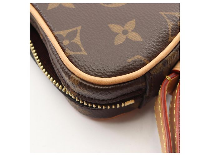 Louis Vuitton Croissant Monogram Shoulder Bag Brown - view 7
