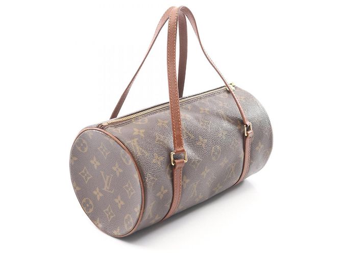 Borsa a mano Louis Vuitton Papillon 26 Monogram Marrone - vista 2