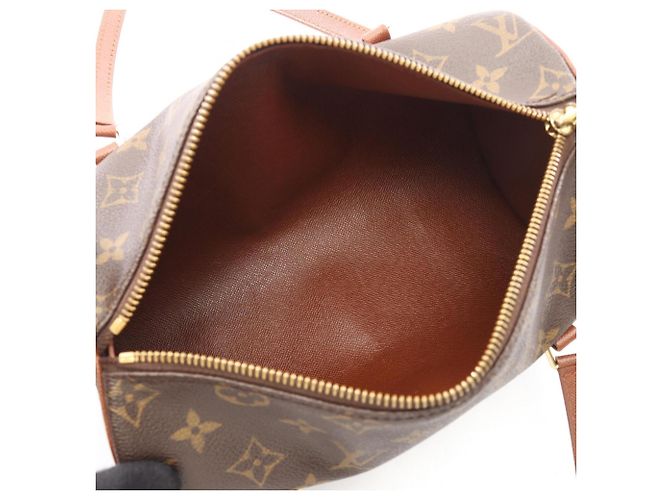 Borsa a mano Louis Vuitton Papillon 26 Monogram Marrone - vista 3