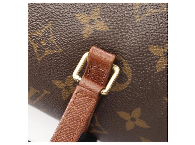 Borsa a mano Louis Vuitton Papillon 26 Monogram Marrone - vista 9
