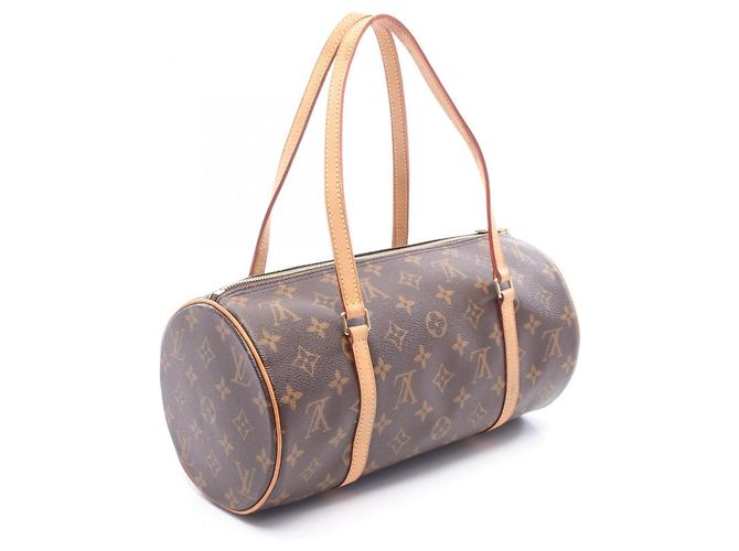 Bolso Louis Vuitton Papillon 30 Monogram Castaño - vista 2