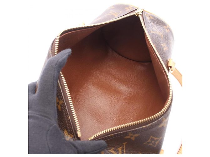 Bolso Louis Vuitton Papillon 30 Monogram Castaño - vista 3