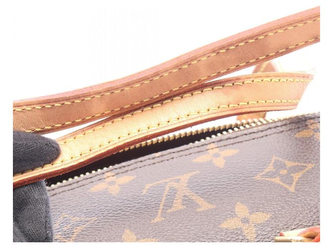 Bolso Louis Vuitton Papillon 30 Monogram Castaño - vista 6