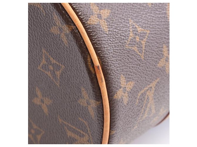 Bolso Louis Vuitton Papillon 30 Monogram Castaño - vista 7