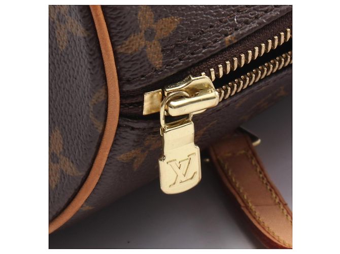 Bolso Louis Vuitton Papillon 30 Monogram Castaño - vista 9