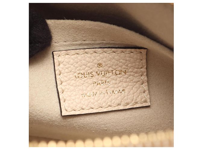 Louis Vuitton Papillon BB 2-Way Handtasche Beige Golden Roh - Ansicht 4