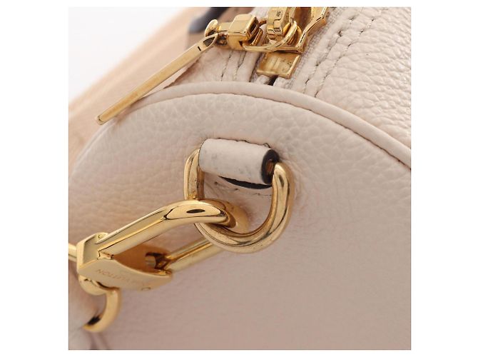 Louis Vuitton Papillon BB 2-Way Handtasche Beige Golden Roh - Ansicht 9
