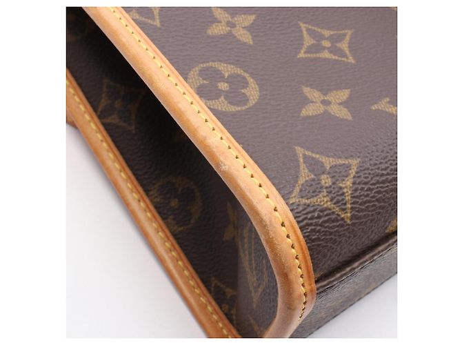 Borsa a mano 2-Way Louis Vuitton Bel Air Monogram Marrone - vista 7