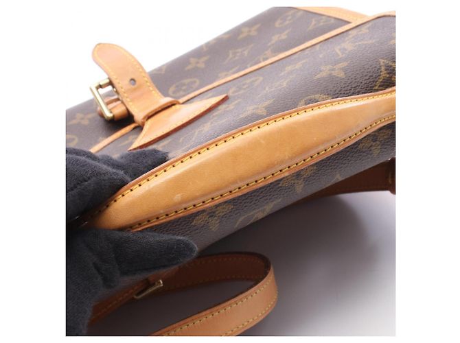Borsa a mano 2-Way Louis Vuitton Bel Air Monogram Marrone - vista 8