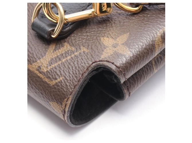 Borsa a mano 2-Way Louis Vuitton Marignan Marrone Nero - vista 6