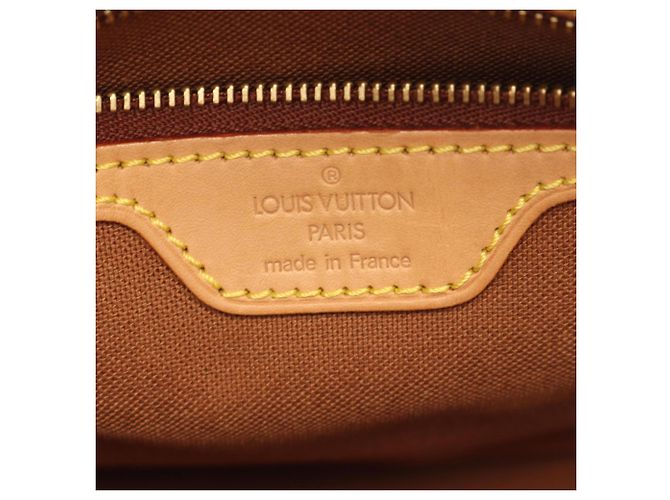 Borsa a mano Louis Vuitton Mini Looping Monogram Marrone - vista 4