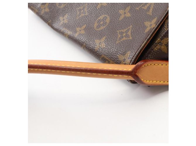 Borsa a mano Louis Vuitton Mini Looping Monogram Marrone - vista 8