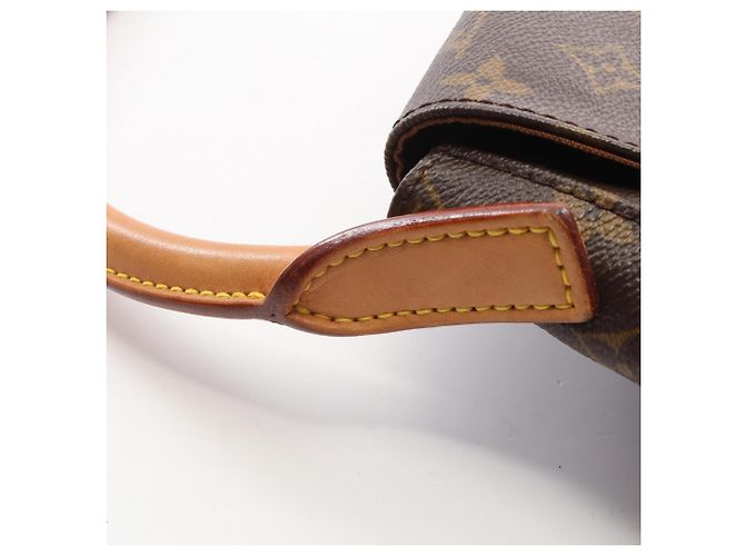 Borsa a mano Louis Vuitton Mini Looping Monogram Marrone - vista 9