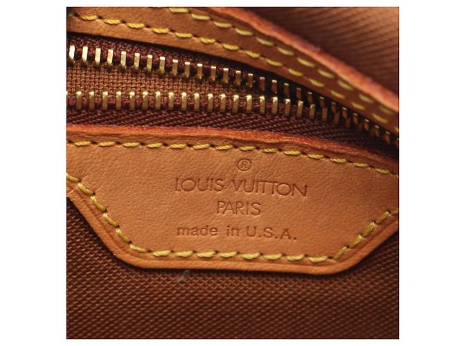 Borsa a mano Louis Vuitton Mini Looping Monogram Marrone - vista 4
