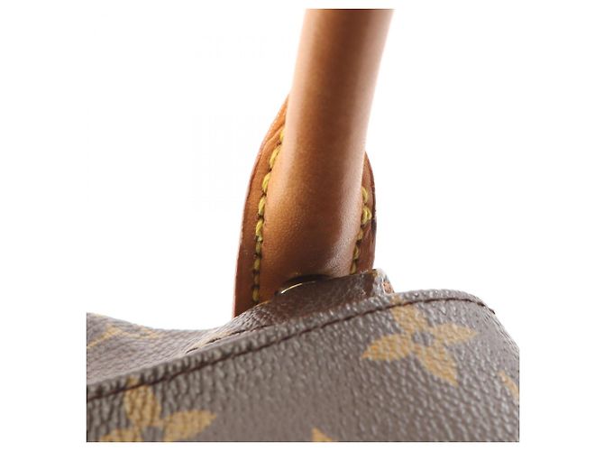 Borsa a mano Louis Vuitton Mini Looping Monogram Marrone - vista 8