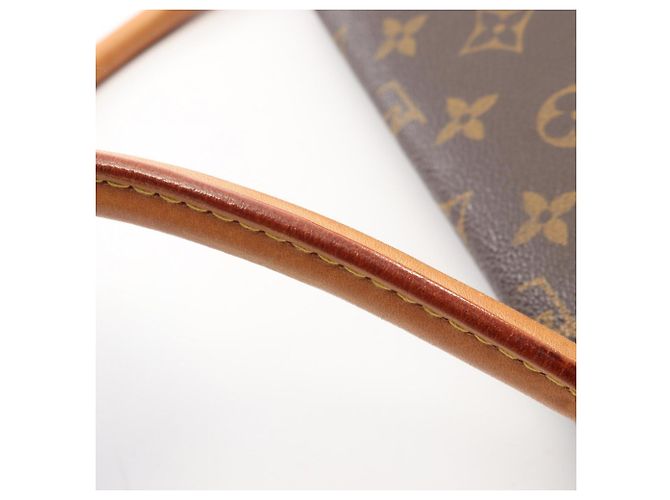 Borsa a mano Louis Vuitton Mini Looping Monogram Marrone - vista 9