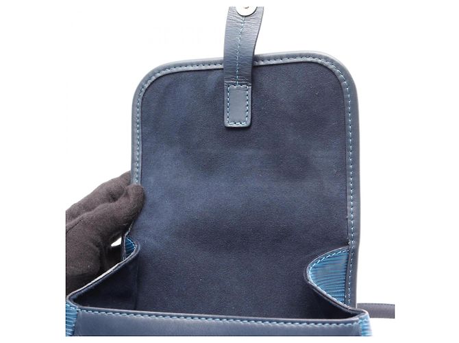 Borsa a Tracolla Downtown BB Louis Vuitton Blu - vista 9