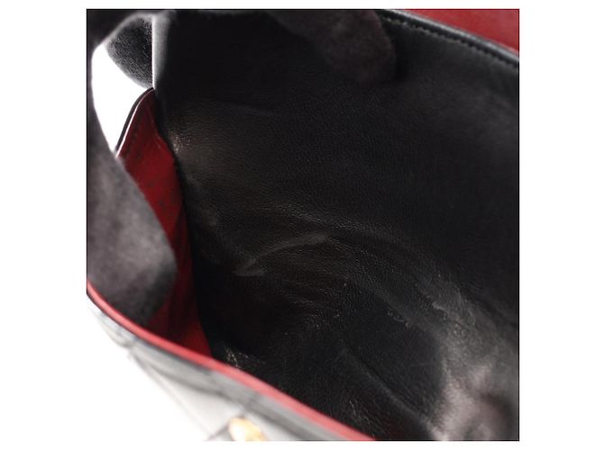 Borsa a tracolla Chanel Matelassé Double Flap Nero - vista 10