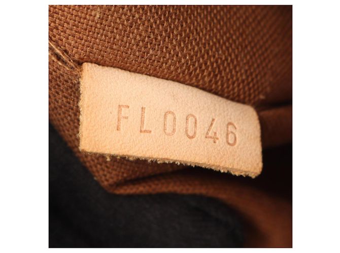 Bolso de mano Louis Vuitton Lockit Monogram Castaño - vista 5