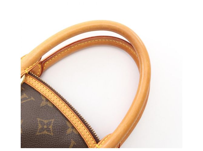 Bolso de mano Louis Vuitton Lockit Monogram Castaño - vista 6