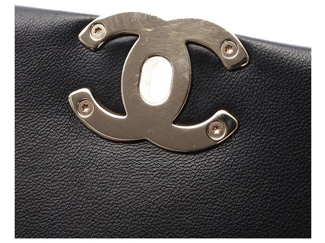 Borsa Chanel Matelassé in pelle di agnello nera Nero - vista 11