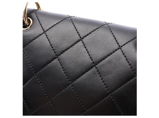 Borsa Chanel Matelassé in pelle di agnello nera Nero - vista 6