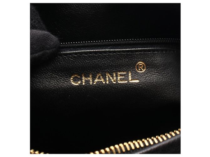Borsa Chanel Matelassé in pelle d'agnello nera Nero - vista 4