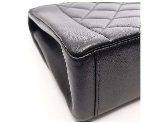 Borsa a tracolla Chanel Matelassé Diana Flap Nero - vista 11