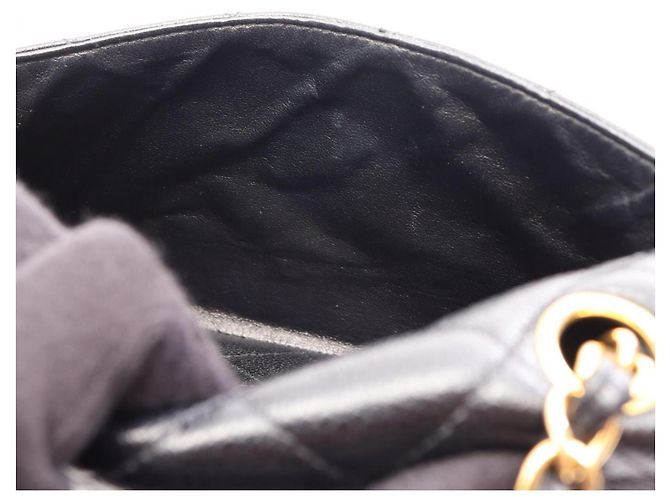 Borsa a tracolla Chanel Matelassé Diana Flap Nero - vista 13